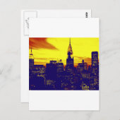 Carte Postale Pop Art New York (Devant / Derrière)