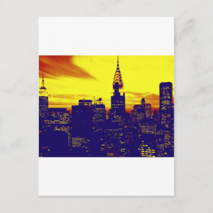 Carte Postale Pop Art New York