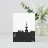 Carte Postale Pop Art New York Silhouette (Debout devant)