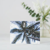 Carte Postale Pop Art Palm Tree (Debout devant)