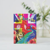 Carte Postale Pop Art Pourcentage britannique (Debout devant)