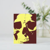 Carte Postale Pop Art Skull (Debout devant)