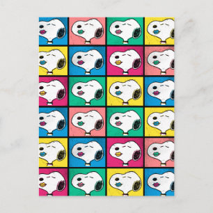 Carte Postale Pop Art Snoopy Lips   Motif pour vous