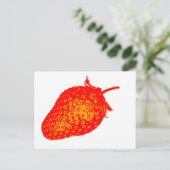 Carte Postale Pop Art Strawberry (Debout devant)