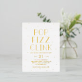 Carte postale Pop Fizz Clink Foil (Debout devant)