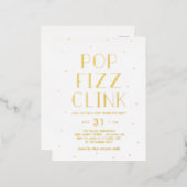 Carte postale Pop Fizz Clink Foil (Recto/Verso)