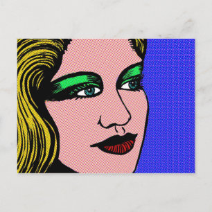 Carte Postale Pop Girl