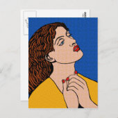 Carte Postale Pop Grrl pré-Raph (Devant / Derrière)