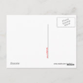 Carte Postale pop LONDON (Dos)