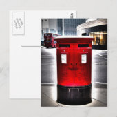 Carte Postale pop LONDON (Devant / Derrière)