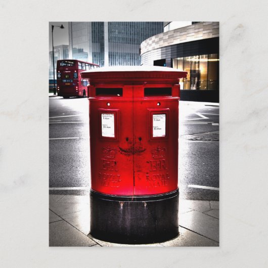 Carte Postale pop LONDON (Devant)