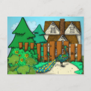 Carte Postale Pop Peacock