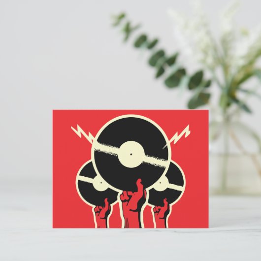 Carte Postale Pop sur cd (Debout devant)