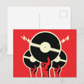 Carte Postale Pop sur cd (Devant / Derrière)