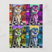 Carte Postale Pop Tango Dancing (Devant)