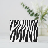 Carte Postale Pop Zebra (Debout devant)