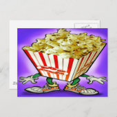 Carte Postale Popcorn (Devant / Derrière)