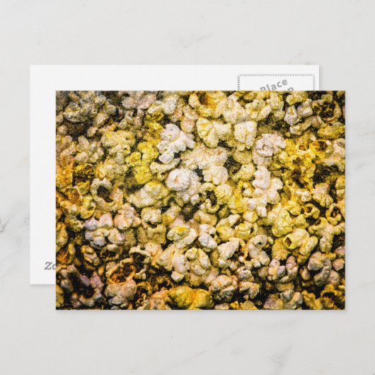Carte Postale Popcorn (Devant / Derrière)
