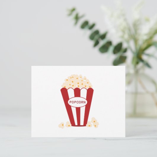 Carte Postale Popcorn (Debout devant)