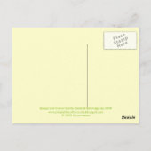 Carte Postale Popcorn frais (Dos)