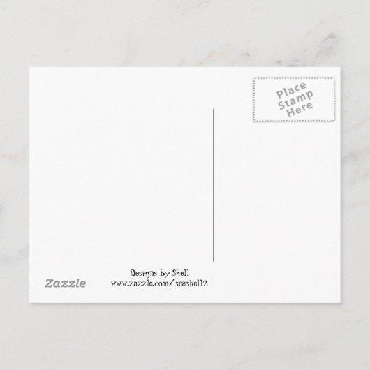 Carte Postale Popcorn - Invitation à fêter (Dos)