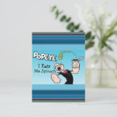 Carte postale Popeye (Debout devant)