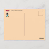 Carte postale Popeye (Dos)