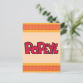 Carte postale Popeye (Debout devant)