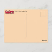 Carte postale Popeye (Dos)