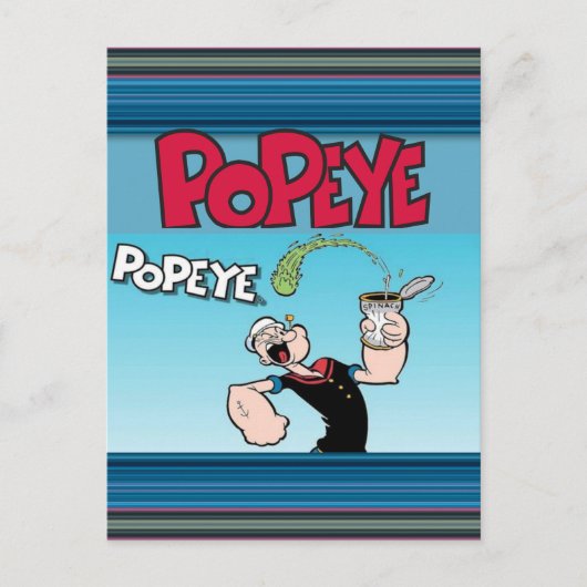 Carte postale Popeye (Devant)