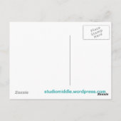 Carte postale : Popham Beach. Bleu (Dos)