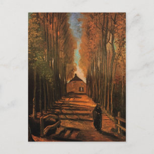 Carte Postale Poplars d'Autumn Van Gogh Fine Art