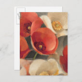 Carte Postale Poppies en pleine floraison (Devant / Derrière)