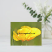 Carte Postale Poppies orange (Debout devant)