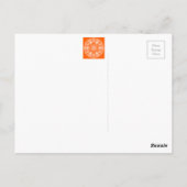 Carte Postale Poppy Mandala (Dos)