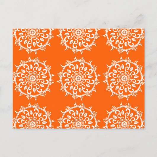 Carte Postale Poppy Mandala (Devant)