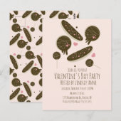 Carte Postale Pops de gâteau de donuts Eclair pour fête de la Sa (Devant / Derrière)