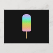 Carte Postale Popsicle arc-en-ciel (Devant)