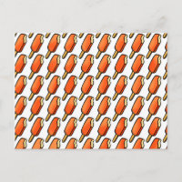 Popsicles de crème glacée orange
