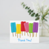Carte Postale Popsicles et Pois (Debout devant)