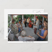 Carte Postale Porch Jam, Carson City (Devant / Derrière)