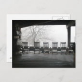 Carte Postale Porche chaise en roche avec belle vue (Devant / Derrière)