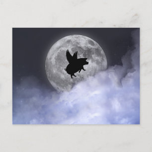 Carte Postale Porcs volants néocturnes