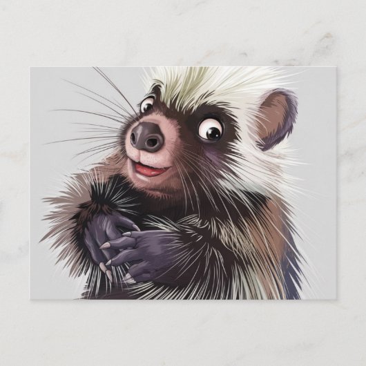 Carte postale Porcupine (Devant)