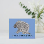 Carte Postale Porcupine (Debout devant)