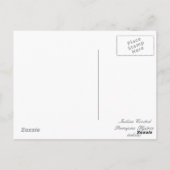 Carte Postale Porcupine de race indienne (Dos)