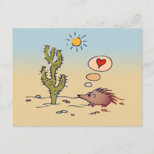 Carte Postale Porcupine Love