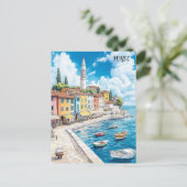 Carte Postale Porec Croatie Voyage (Debout devant)