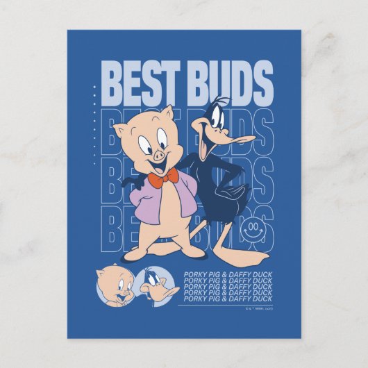 Carte Postale Porky Pig & DAFFY DUCK™ Meilleurs Potes (Devant)