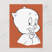 Carte Postale Porky Pig Expressif 4 (Devant)
